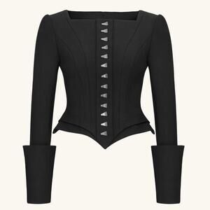 NWT JW PEI Lydia Corset In Black